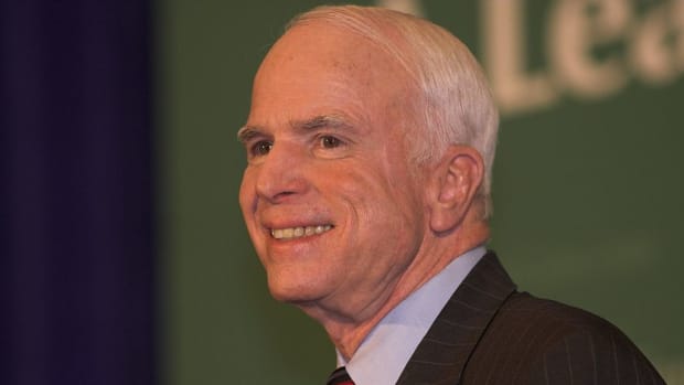 John McCain Criticizes Trump On Syria Promo Image