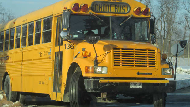 Hit-And-Run Driver Causes School Bus To Roll Over Promo Image