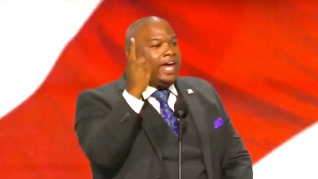 Pastor Prays Against Democrats At RNC (Video) Promo Image