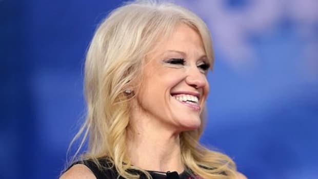 Kellyanne Conway Might Be Breaking The Law Promo Image