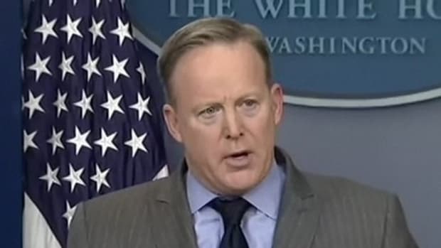 Spicer: Woman Should Be Happy She's 'Allowed To Be Here' (Video) Promo Image