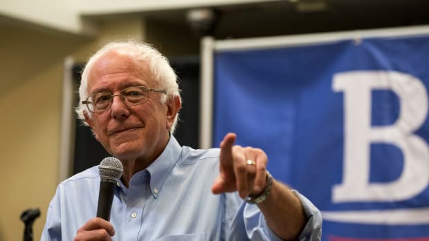 Sanders Says Clinton Must Become The Next President Promo Image