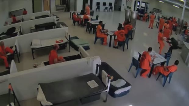 Prison Inmates Save Deputy From Attacker (Video) Promo Image