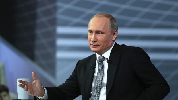 Putin Calls Trump's Missile Strikes An 'Act Of Aggression' Promo Image