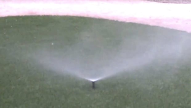 LADWP Waters Fake Grass During Drought (Video) Promo Image