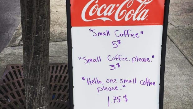 This Sign Outside A Local Coffee Shop Is Going Viral Promo Image