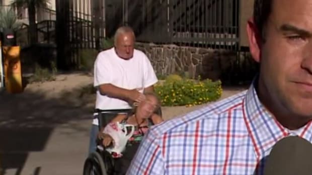 Man Slaps Woman In Wheelchair On Live TV (Video) Promo Image