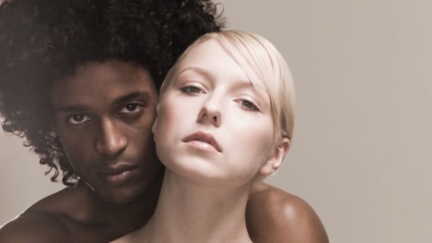 Man Abuses Interracial Couple, Dubs Woman As 'Inhuman' (Video) Promo Image