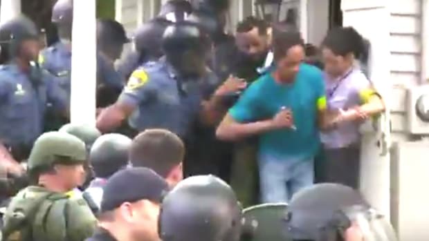 Alton Sterling Protesters Arrested On Private Land (Video) Promo Image