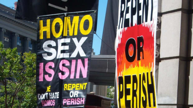 Religious Activist: 'Your Grandkid Is Gonna Be A Homo' (Video) Promo Image