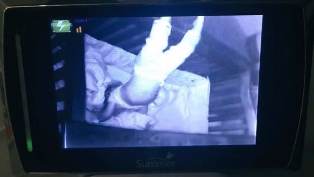 Babysitter Scared By What's On Baby Monitor (Photo) Promo Image