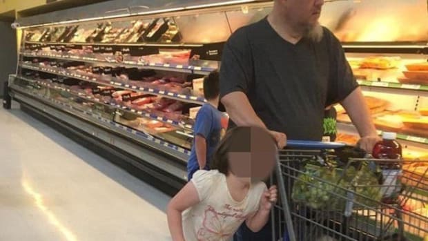 Walmart Customers Shocked To Discover Why Little Girl Was Walking Strangely; Do You See It? (Photos) Promo Image