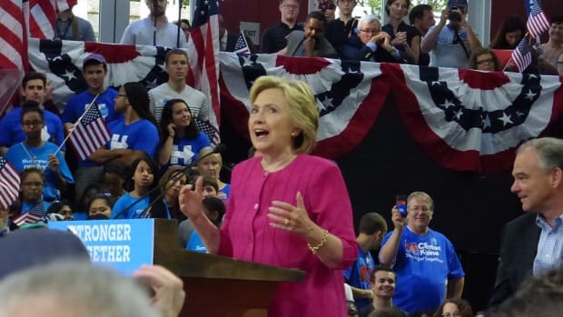 Clinton Advises Next Female Presidential Candidate Promo Image