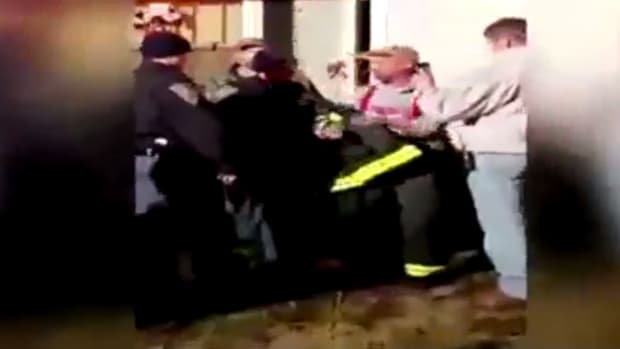 Fire Chief Arrested While Fighting House Fire (Video) Promo Image