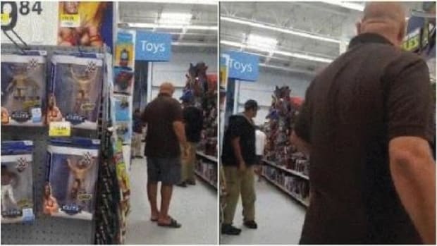 Dad At Walmart Realizes What Nearby Man Is Doing To His Daughter, Takes Action (Video) Promo Image