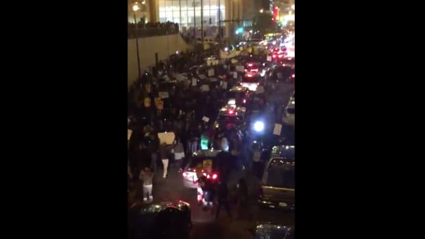'Not My President' Protests Spring Up Across Country (Video) Promo Image