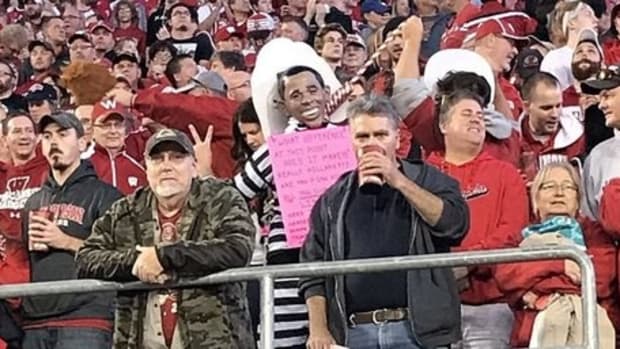 Football Fan Asked To Remove Offensive Obama Costume (Photos) Promo Image