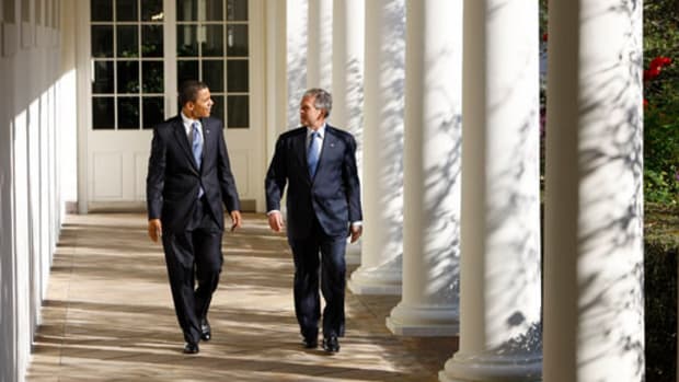 Poll: Bush And Obama Becoming More Popular Promo Image
