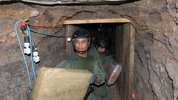 Police Find Tijuana-San Diego Drug Tunnel  Promo Image