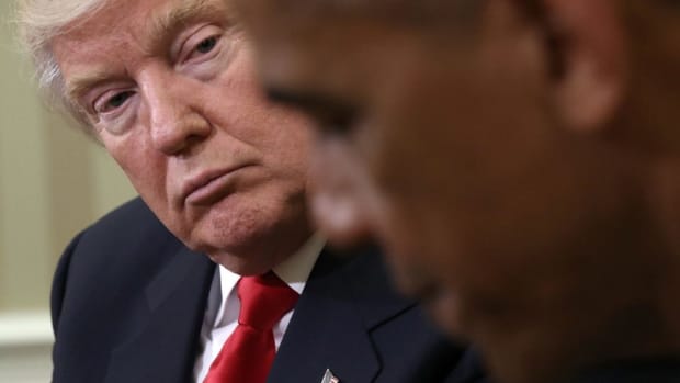 Trump Receives 'Beautiful' Letter Penned By Obama Promo Image