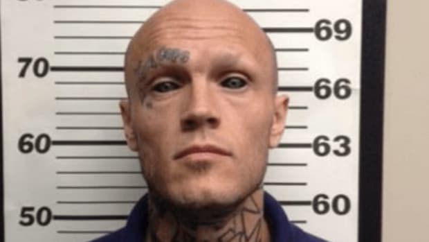 White Supremacist With Anti-Police Tattoo Captured Promo Image