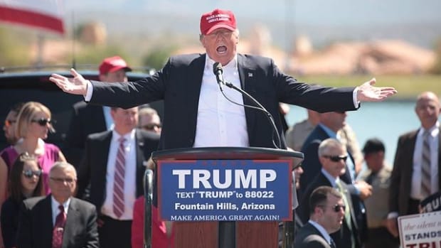 Trump Demands Biographer Leave Golf Course Promo Image