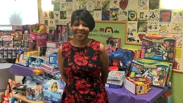 Woman Works Overtime To Buy Gifts For Sick Kids  Promo Image