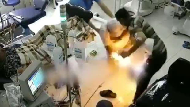 Man Sets Fire Inside Hospital, Three Dead (Video) Promo Image