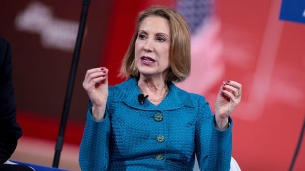 Trump Meets With Carly Fiorina For Administration Role Promo Image
