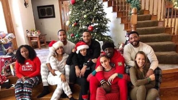 Lance Gross Christmas Photo Sparks Controversy (Photos) Promo Image
