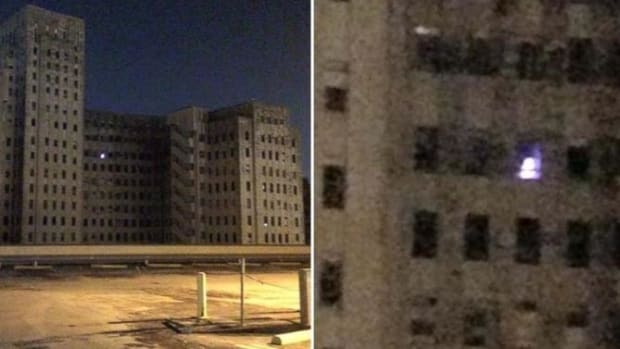 Mystery Of 'Ghost' Light In Window Of Abandoned Hospital Finally Solved (Photos) Promo Image