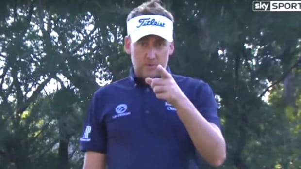 Golfer Ian Poulter Tells Off Cameraman (Video) Promo Image