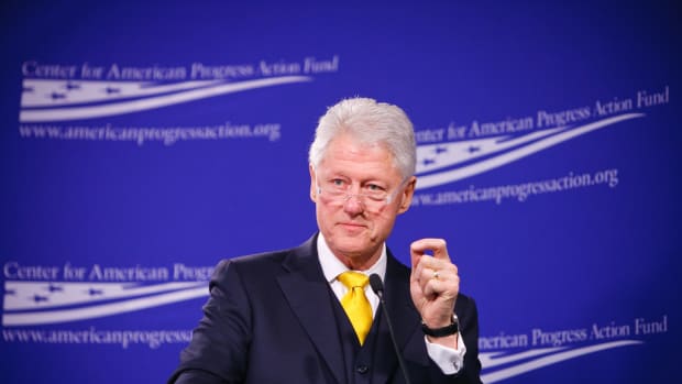 Bill Clinton Calls Hillary 'The Best Darn Change-Maker' Promo Image