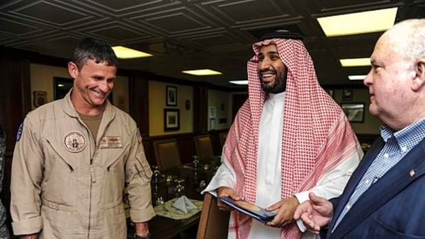 Saudi Arabian Prince Praises Trump After Meeting Promo Image