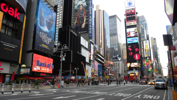 Student In Critical Condition After Times Square Crash Promo Image