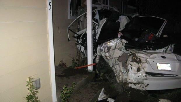 Intoxicated Man 'Showing Off' New Car Crashes Into Home (Photo) Promo Image
