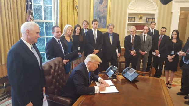 Trump Oval Office May Be Most Accessible Ever Promo Image