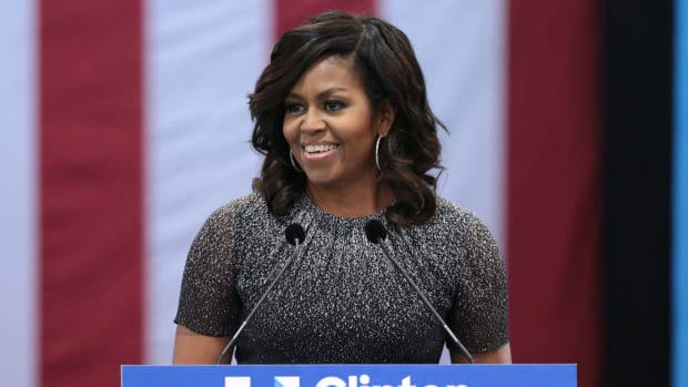 Michelle Obama Is Frontrunner For 2020 Election Promo Image