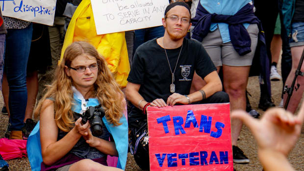 Judge Blocks Trump's Transgender Military Ban Promo Image