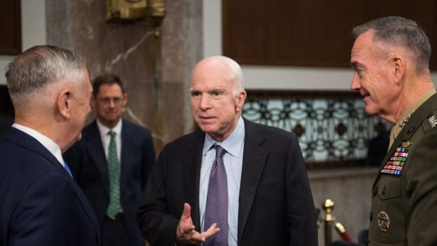 McCain To Miss Tax Vote After Brain Cancer Treatment Promo Image