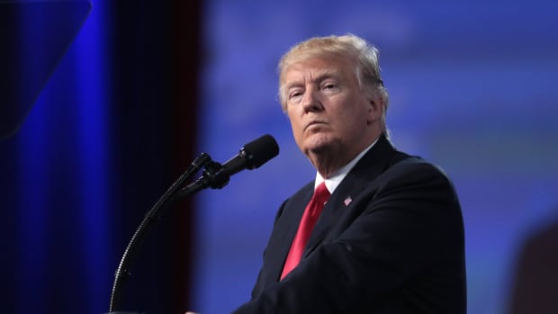 President Trump Says He's Not A Racist Promo Image