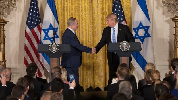 Trump: Israeli PM Is 'Bigger Problem' For Peace Deal Promo Image