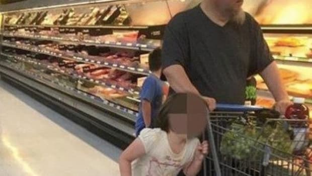 Walmart Customers Call 911 After Realizing Why Little Girl Was Walking So Strangely (Photos) Promo Image