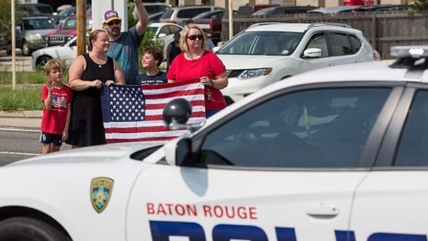 Disabled Baton Rouge Officer Sues Black Lives Matter (Photos) Promo Image