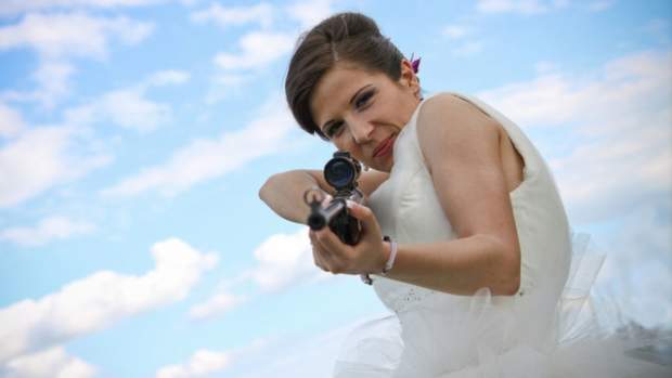 Bride Tries To Shoot New Husband (Photo) Promo Image