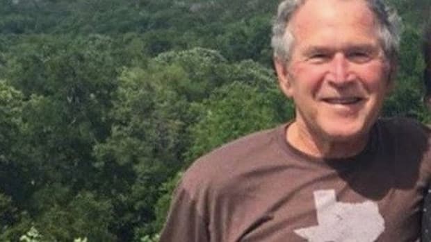 George W. Bush Spotted With Last Person Anyone Would Ever Expect (Photo) Promo Image
