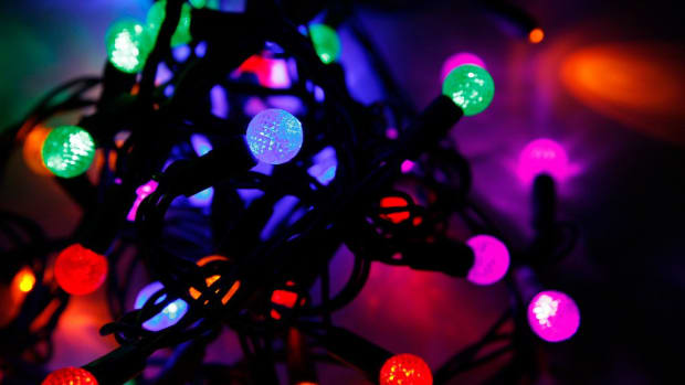Man Fined For Covering Car With Christmas Lights (Photo) Promo Image