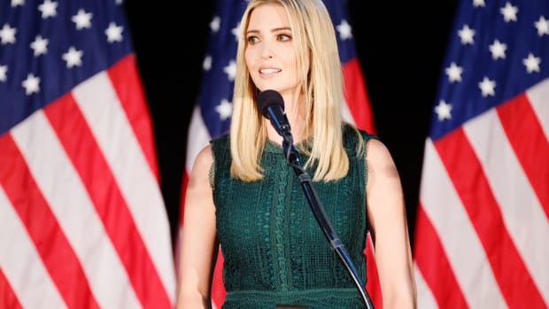 Ivanka Trump: 'I Try To Stay Out Of Politics' Promo Image