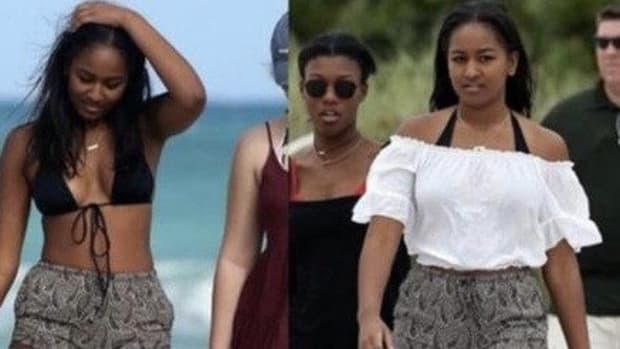 Sasha Obama Sparks Outrage After People Notice One Thing About These Photos (Photos) Promo Image