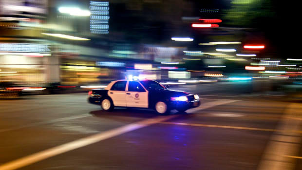 LAPD Officer Involved In Possible DUI Crash (Photos) Promo Image